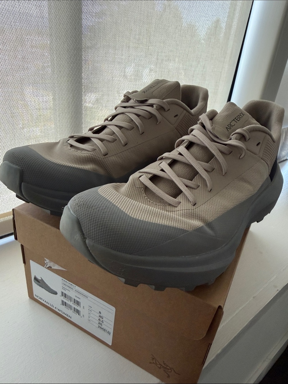 Arc’teryx Norvan LD 4 Women’s Trail Running Shoes Size 8 EU 40 Ruin/Void LT EUC - Picture 3 of 12